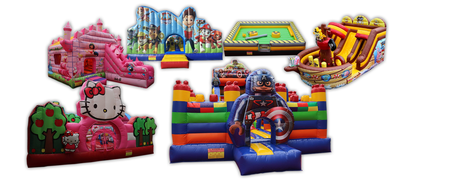 Selection of Bouncy Castles